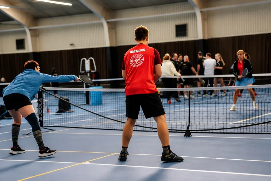 Spelers van Pura Vida 21 in actie